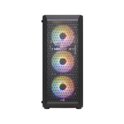 Aerocool Beam 750W 4x12cm FRGB LED Fanlı, Mesh Ön Panel, Temperli Cam Yan Panel, USB 3.0 ATX Bilgisayar Kasası (AE-BEAM-750)
