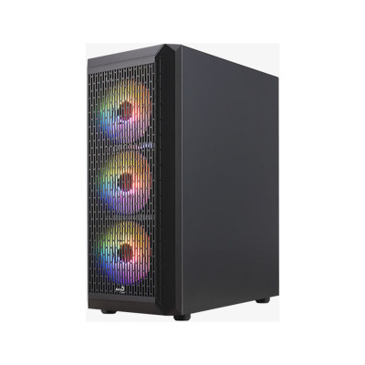 Aerocool Beam 750W 4x12cm FRGB LED Fanlı, Mesh Ön Panel, Temperli Cam Yan Panel, USB 3.0 ATX Bilgisayar Kasası (AE-BEAM-750)