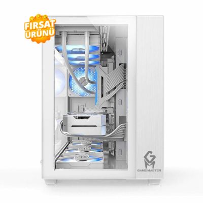 Game Master F-7 Beyaz 7 Rgb Fanlı Atx Oyuncu Bilgisayar Kasası
