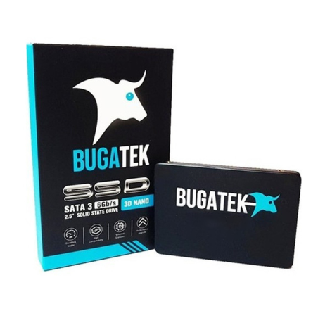 BUGATEK 512GB 550/480MB/S 3D NAND SATA 3 2.5 İNÇ SSD