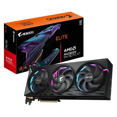 GIGABYTE Radeon RX 9070 XT AORUS ELITE 16GB GDDR6 256 Bit RGB LED Ekran Kartı GIGABYTE Radeon RX 9070 XT AORUS ELITE 16GB GDDR6 256 Bit RGB LED Ekran Kartı