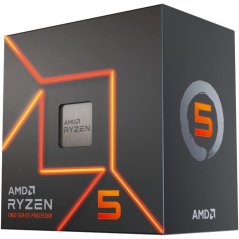 AMD Ryzen 5 7500F MPK 3.7GHz-5GHz, 38MB, 65W, 6/12, AM5, Wraith Stealth 2.EL İşlemci