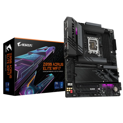 GIGABYTE Z890 AORUS ELITE WIFI7 8800MHz OC DDR5 Soket 1851 M.2 HDMI DP Thunderbolt 4 ATX Anakart