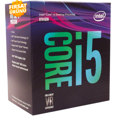 2.el intel i5-8500 işlemci