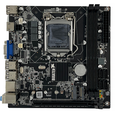 Bugatek H61M DDR3 1600 Mhz. Soket 1155 Pin M.2 Destekli Anakart