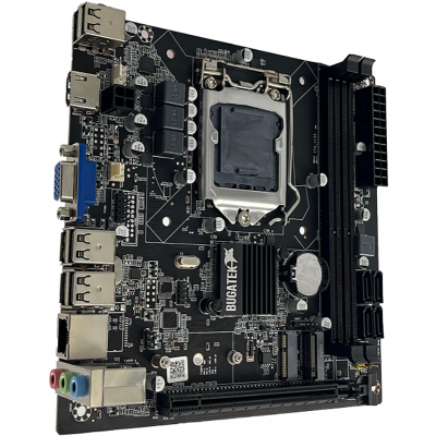 Bugatek H61M DDR3 1600 Mhz. Soket 1155 Pin M.2 Destekli Anakart