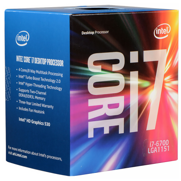 2.EL Intel® Core™ i7-6700 Sekiz Çekirdekli 3.4 GHz İşlemci
