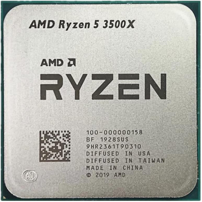 2.EL - AMD Ryzen 5 3500X Altı Çekirdek 3.60 GHz İşlemci
