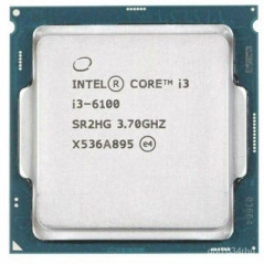 Intel Core i3-6100 Dört Çekirdekli 3.7 GHz 2.EL İşlemci