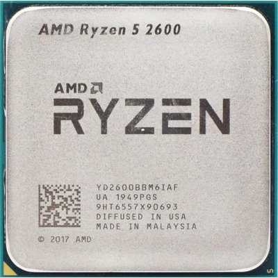 2.EL - AMD Ryzen 5 2600 Altı Çekirdek 3.40 GHz İşlemci