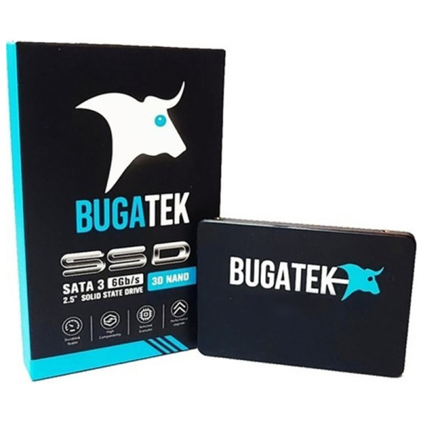 BUGATEK BG-1526 256GB 540/420MB/S 3D NAND SATA3 2.5 İNÇ SSD
